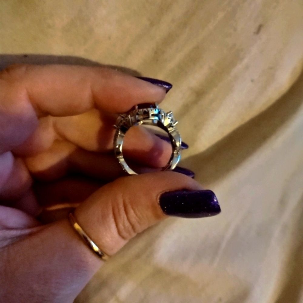 Sterling Silver Genuine Ruby Ring! - image 2